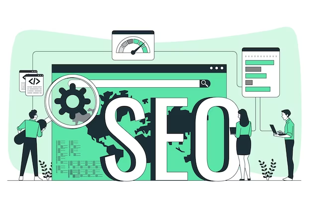 SEO concept illustration - why it's important for online success